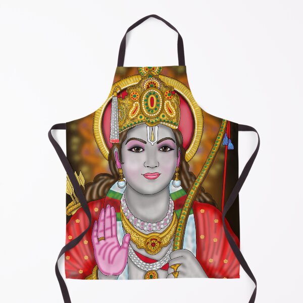 Item preview, Lord Rama Spiritual Design – Hindu Dharma Warrior Art Illustration designed and sold by Harshit_Digital_Arts.