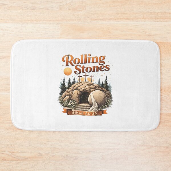 Item preview, Rolling Stones Since AD 33 Empty Tomb Tee designed and sold by OlyvieArt.