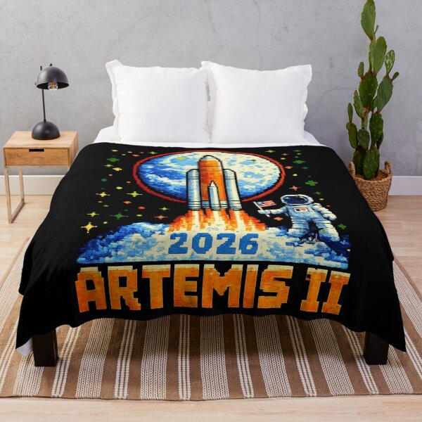 Item preview, Misión Artemis II a la Luna 2026: Aterrizaje estadounidense en el espacio designed and sold by Ortigzitoun.