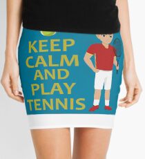 Funny design for tennis fans Mini Skirt