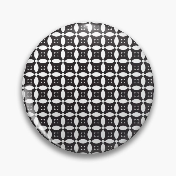 Item preview, Modern Minimalist Black and White Geometric Pattern designed and sold by DesertFlowArt.