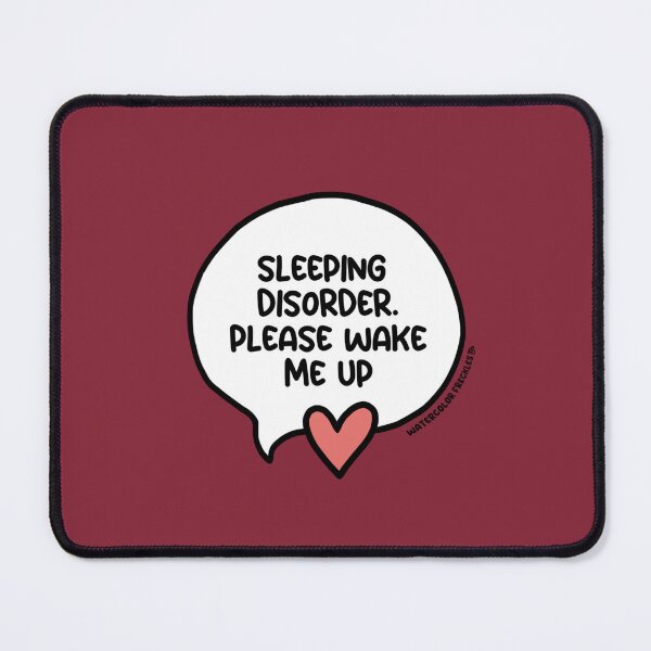 Item preview, Sleeping Disorder. Please Wake Me Up Speech Bubble designed and sold by WCFreckles.