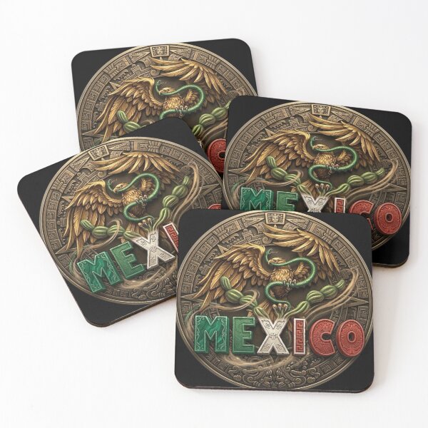Item preview, Mexico Heritage Stone Calendar Golden Eagle designed and sold by KabronX.