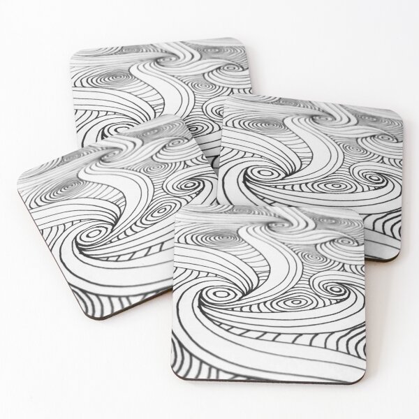 Item preview, Swirling Ink Zen Design – Zoom 3 designed and sold by NCZKI.
