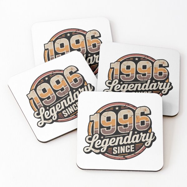 Item preview, Legendary Since 1996 T-Shirt | Vintage Retro Birthday Graphic Design designed and sold by FestivityFinds.