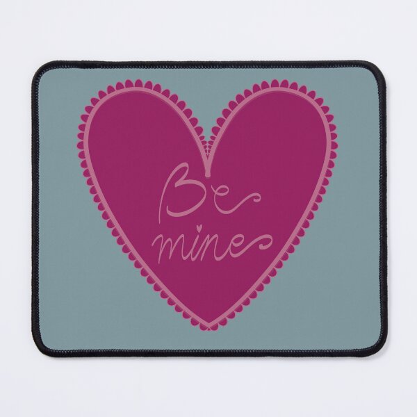 Item preview, Be Mine Pink Valentine Heart designed and sold by Tay.tay.