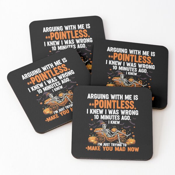 Item preview, Arguing with Me is Pointless I Knew I was Wrong Skeleton designed and sold by EugeneRBarnett.