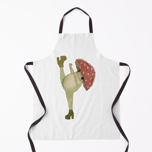 Item preview, Fabulous Frog In Boots Mushroom Hat Coffee Design designed and sold by RibbitRender.