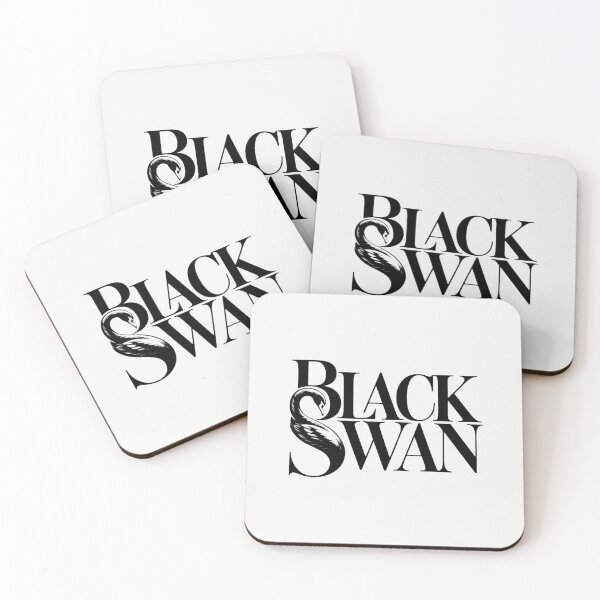Item preview, Black Swan Elegant Gothic Typography designed and sold by Meivelle.