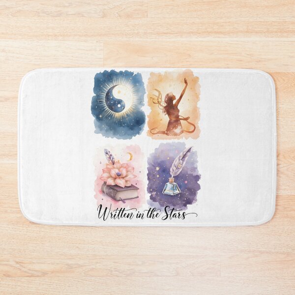 Item preview, Written in the Stars Celestial Watercolor Astrology Aesthetic T-Shirt Design designed and sold by FestivityFinds.