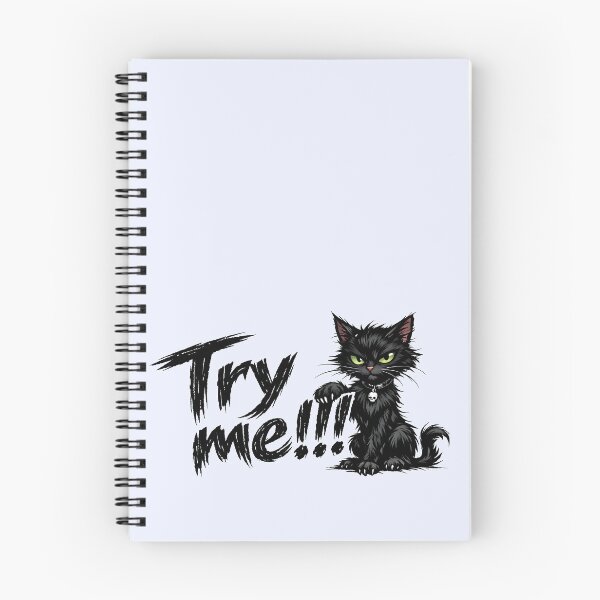 Item preview, Try Me!!! Black Cat designed and sold by Poppflix-TM.