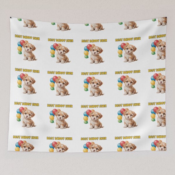 Item preview, Cute Puppy Best Buddy Ever designed and sold by CheersTOGETHER.