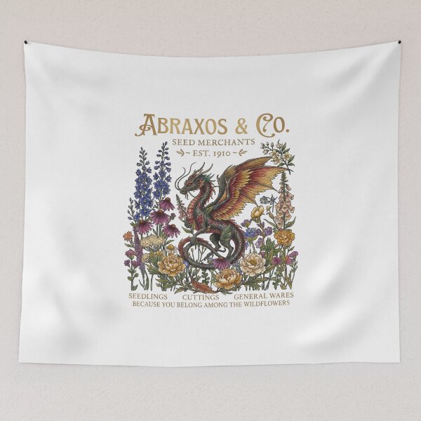 Item preview, Abraxos Flower Garden Club, Throne Of Glass Flower designed and sold by vintagearttee.