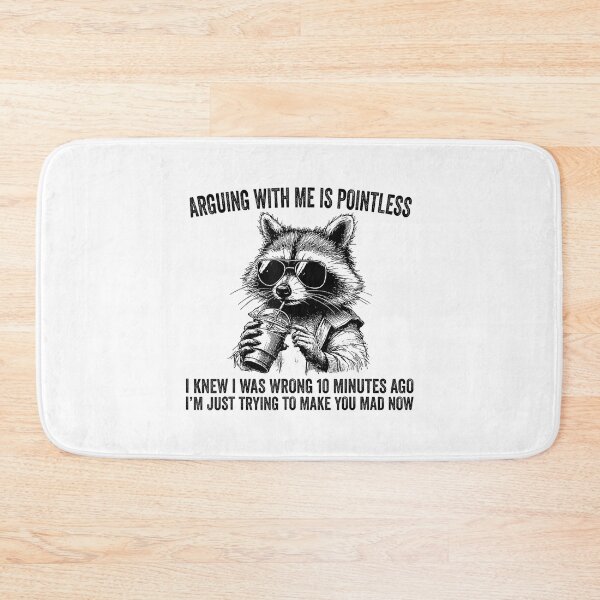 Item preview, arguing with me is pointless i knew i was wrong 10 minutes designed and sold by EugeneRBarnett.