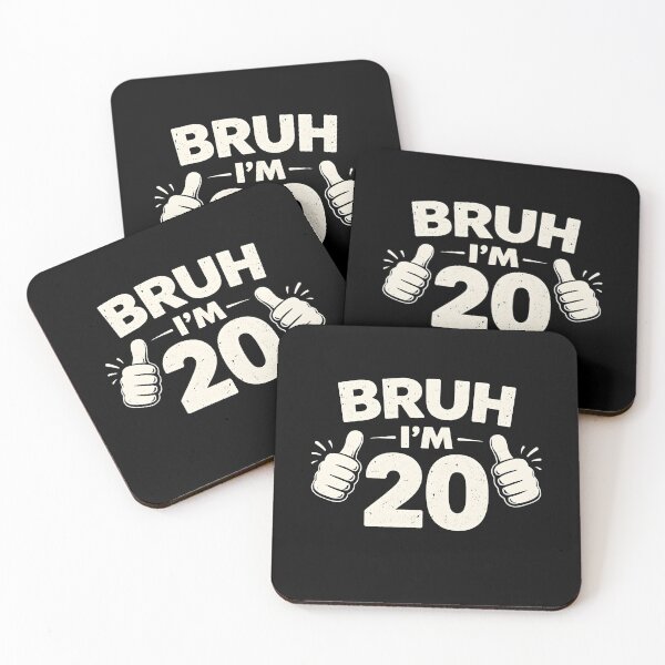 Item preview, Bruh Im 20 Year Old  designed and sold by JODYSMORGAN.