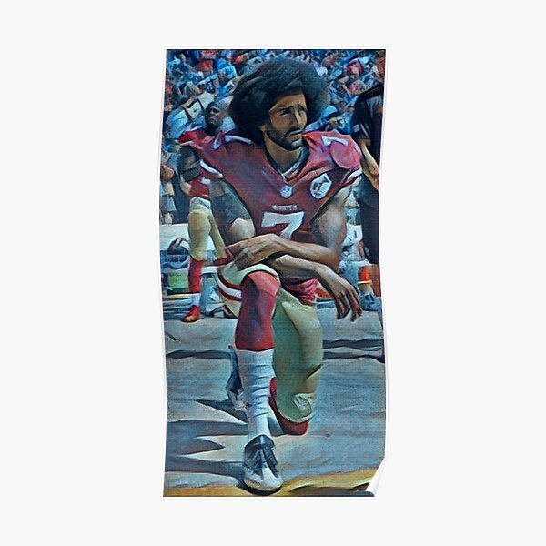 Hot Stuff Enterprise Z029-24x36-NA 49ers Kaepernick Poster44; 24 x 36 in.