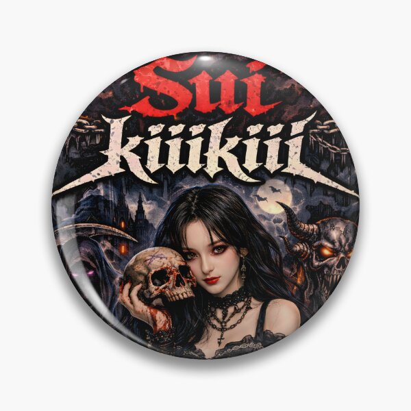 Item preview, Sui Kiiikiii Delulu Pack Fanmade Merch - Dark Gothic Horror Aesthetic designed and sold by Valereekmerch.