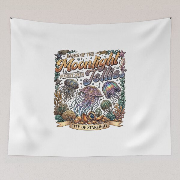 Item preview, Dance of the Moonlight Jellies Stardew Valley, Summer Festival                   designed and sold by vintagearttee.