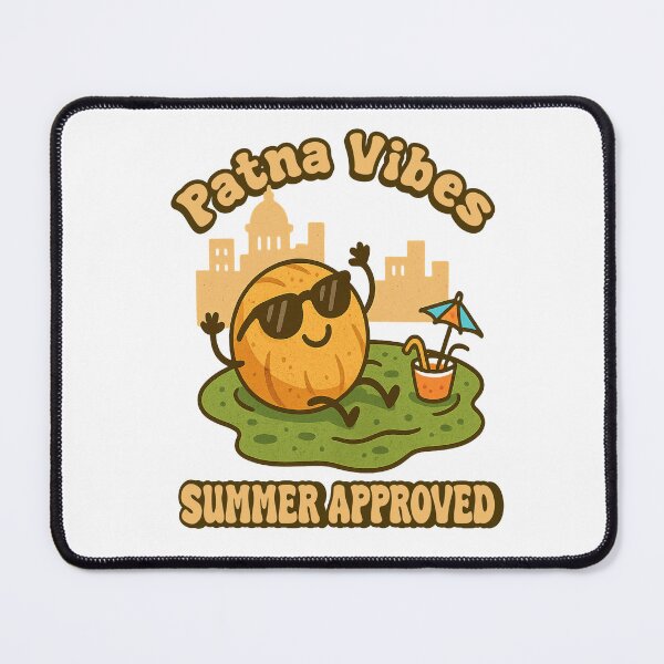 Item preview, Patna Vibes Summer Approved | Funny Indian Coconut Chill Cool Desi Summer designed and sold by Globalcitytees.