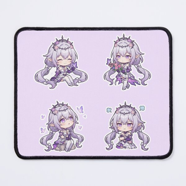 Item preview, Castorice Chibi // Honkai:Star Rail 4 Pack designed and sold by Astraphyllia.