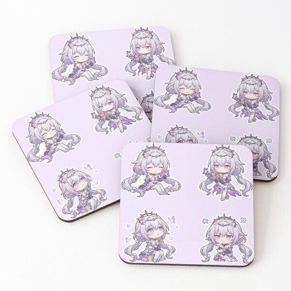Item preview, Castorice Chibi // Honkai:Star Rail 4 Pack designed and sold by Astraphyllia.