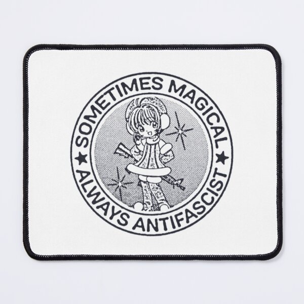 Item preview, Sakura Sometimes Magical Always Antifascist designed and sold by spiderkid093.
