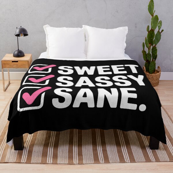 Item preview, Sweet Sassy Sane Checklist Girl Power Personality Traits designed and sold by SplashTastic.