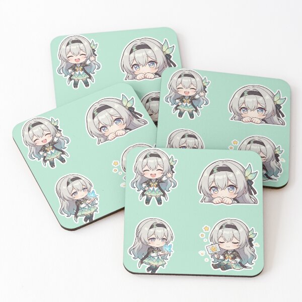Item preview, Firefly SAM Chibi // Honkai: Star Rail 4 Pack designed and sold by Astraphyllia.