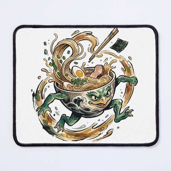 Item preview, Ramen Possessed by Yokai Kappa from Japan designed and sold by Yokai-Infinity.