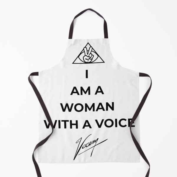 Item preview, I Am a Woman with a Voice VOCEM Statement Tee designed and sold by Vocem.