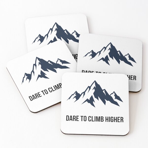 Item preview, Dare To Climb Higher | Mountain Climbing Adventure T-Shirt designed and sold by FestivityFinds.