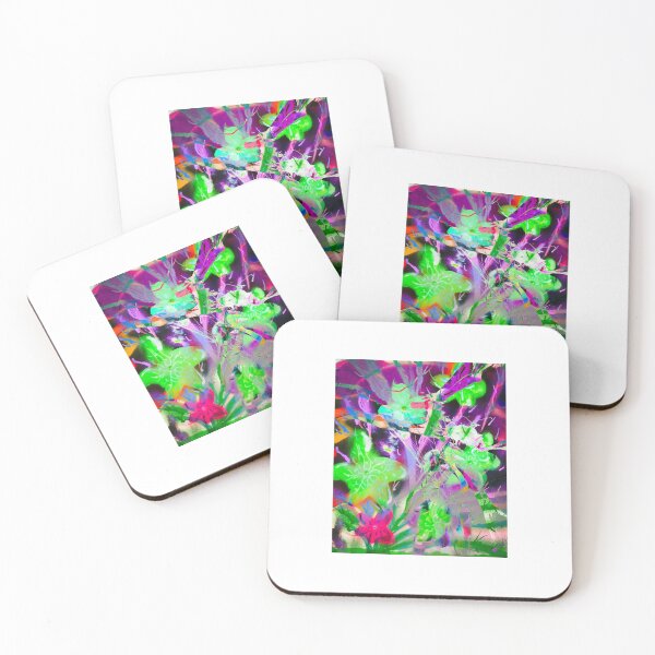 Item preview, Neon Glowing Flowers designed and sold by NikiMagicWorld.