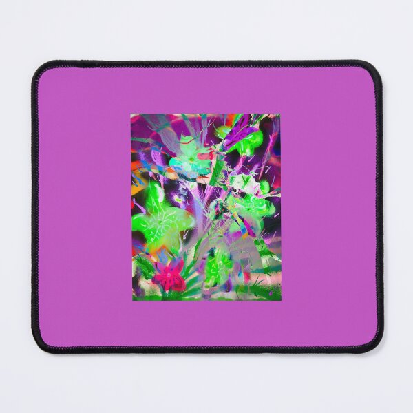 Item preview, Neon Glowing Flowers designed and sold by NikiMagicWorld.