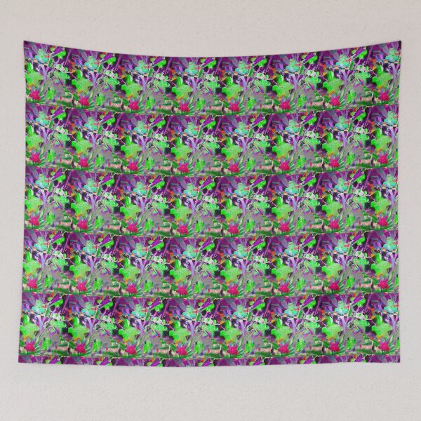 Item preview, Neon Glowing Flowers designed and sold by NikiMagicWorld.