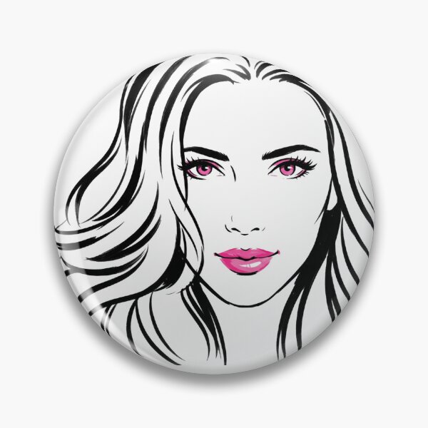 Item preview, Scarlett's Gaze - Pop Art  designed and sold by CleverCulture.