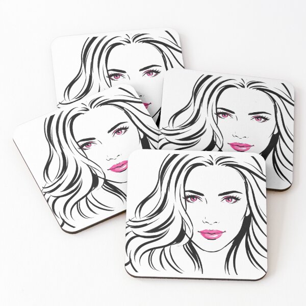 Item preview, Scarlett's Gaze - Pop Art  designed and sold by CleverCulture.