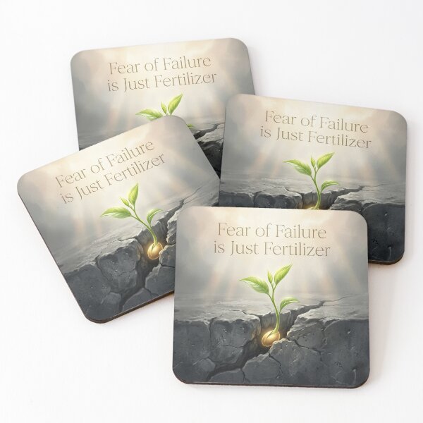 Item preview, Fear Of Failure Overcomer Sprouting Seed Motivation designed and sold by ryanguas.