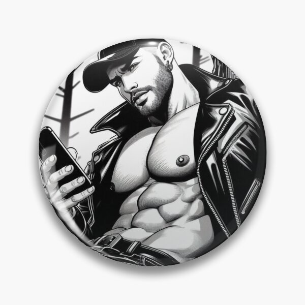 Item preview, Leather Nature Call Berlin Gay Pride Graphic Design designed and sold by ItsAKinkThing.