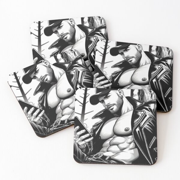 Item preview, Leather Nature Call Berlin Gay Pride Graphic Design designed and sold by ItsAKinkThing.
