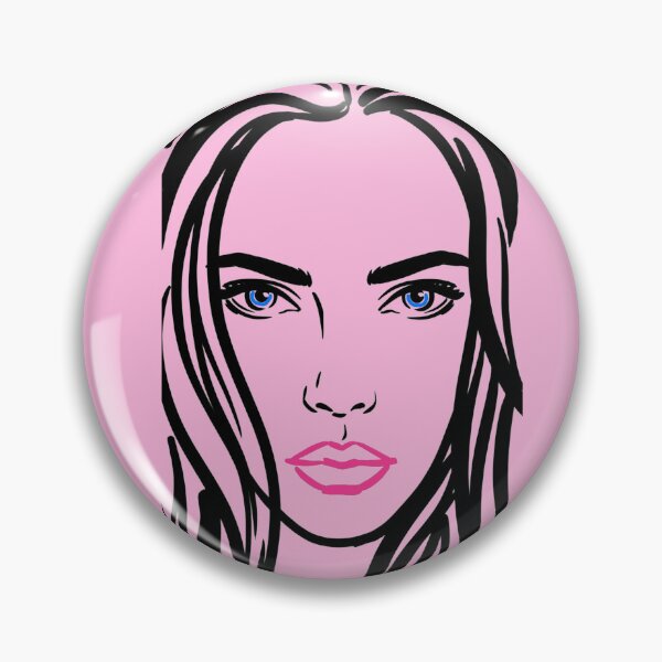 Item preview, Scarlett's Gaze - Pop Art  designed and sold by CleverCulture.