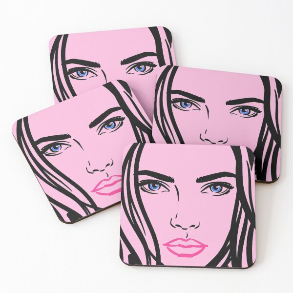 Item preview, Scarlett's Gaze - Pop Art  designed and sold by CleverCulture.