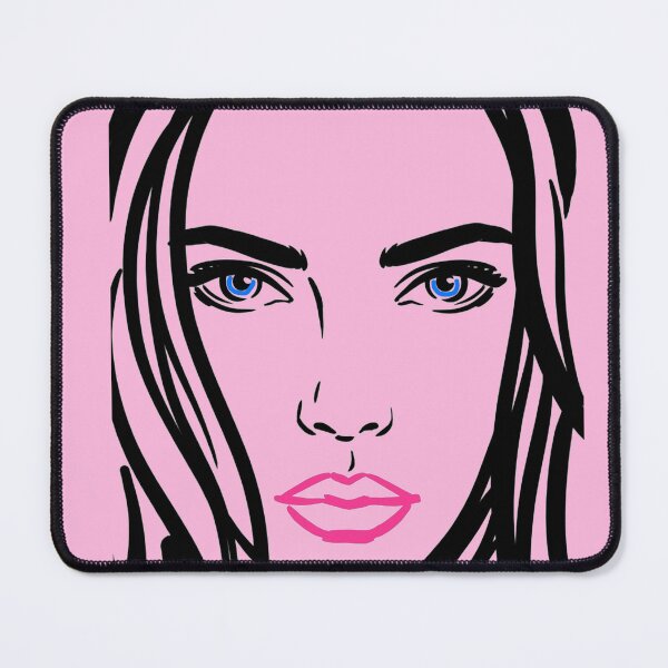 Item preview, Scarlett's Gaze - Pop Art  designed and sold by CleverCulture.