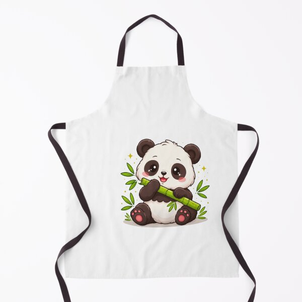 Item preview, Cute Panda Eating Bamboo Sticker | Adorable Kawaii Panda Design designed and sold by Lovestickerco.