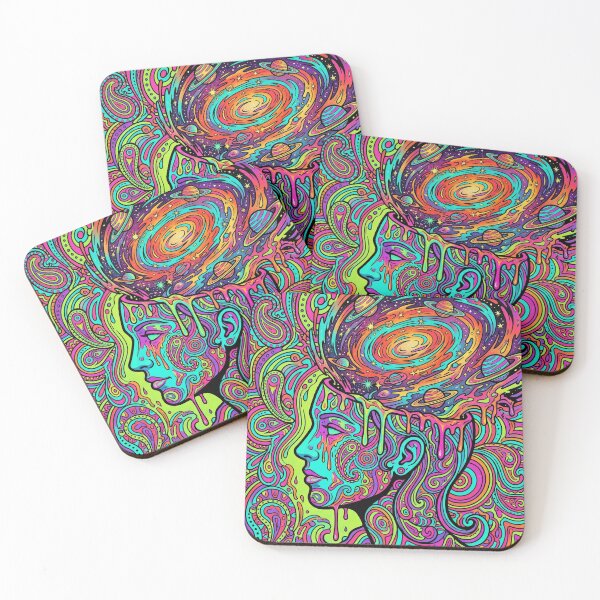Item preview, Psychedelic Mind Expansion Galaxy Surreal Retro Art designed and sold by ryanguas.