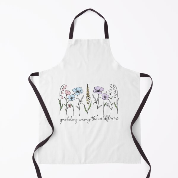 Item preview, You Belong Among the Wildflowers Aesthetic Botanical Floral T-Shirt Design designed and sold by FestivityFinds.