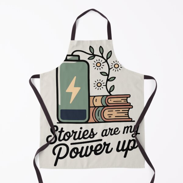 Item preview, Stories are my Power up Reading Motivation Bookis designed and sold by PixelWaveBD.