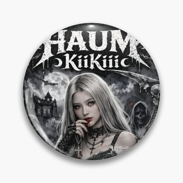 Item preview, Haum Kiiikiii Delulu Pack Fanmade Merch - Dark Gothic Queen Aesthetic designed and sold by Valereekmerch.