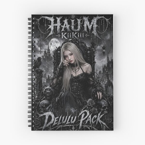 Item preview, Haum Kiiikiii Delulu Pack Fanmade Merch - Dark Gothic Empress Aesthetic designed and sold by Valereekmerch.