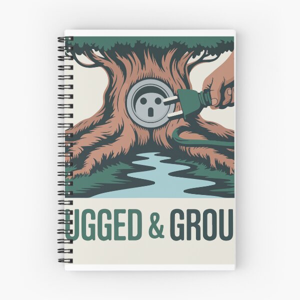 Item preview, Unplugged and Grounded Nature Connection Digital Detox designed and sold by PixelWaveBD.