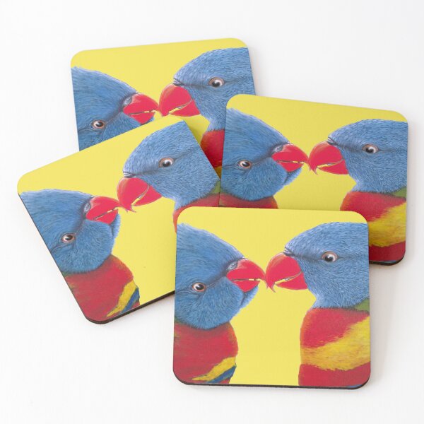 Item preview, Rainbow Lorikeets :Tweeting Birds designed and sold by Annie18c.